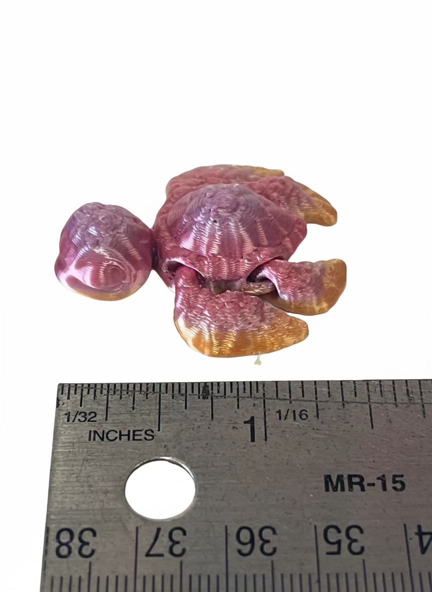 Small mini Flexi Sea Turtle
